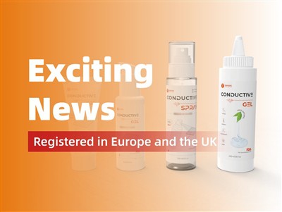 Tin tức thú vị: Đăng ký thành công gel dẫn điện của chúng tôi ở châu Âu và Vư...